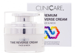 CLINICCARE Premium Time Reverse Cream, Krem odwracający procesy starzenia, 30 ml
