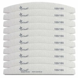 Pilnik półksiężyc - łódka 100/180 zebra 10 sztuk